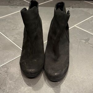 Aldo Black Ankle Booties